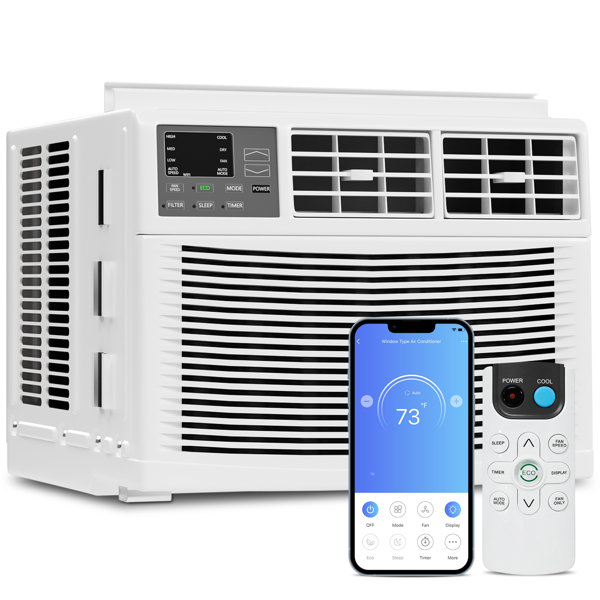 Bring Home Furniture 12000 BTU WiFi Connected Window Air Conditioner